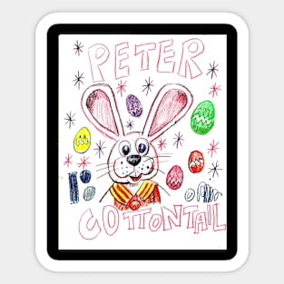 Official Rankin/Bass' Here Comes Peter Cottontail #3 Sticker